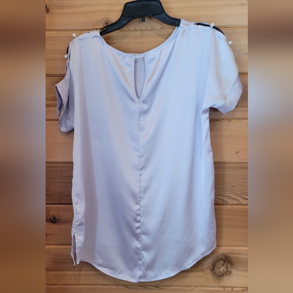 Maurice's lilac blouse size small - Picture 6 of 12